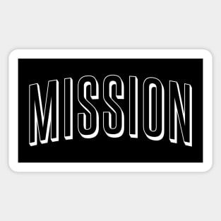 Mission Block Sticker